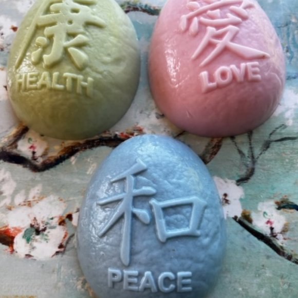 BUBBLES! Other - BUBBLES! Organic Zen Stones Designer Soaps Eclectic and Exotic!